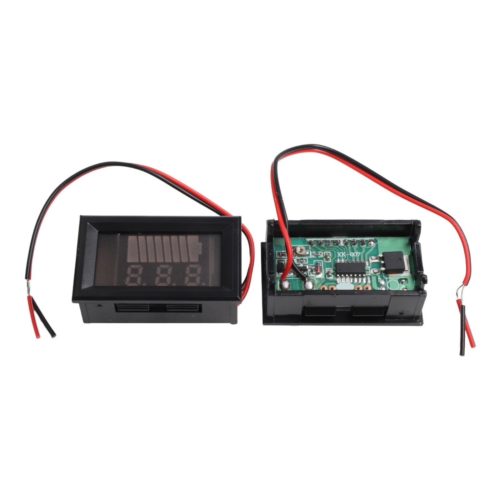 Accurate 12V to 72V Battery Meter with Automatic Identification Feature
