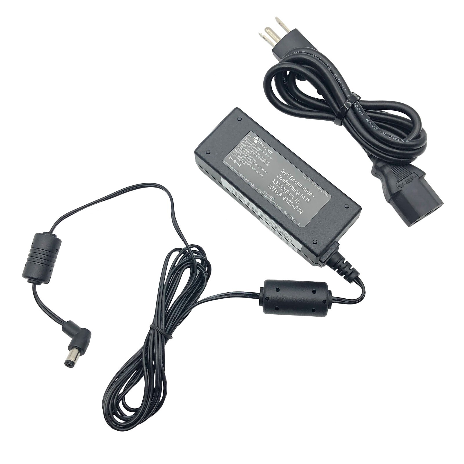 Genuine Polycom AC Power Kit Adapter for Polycom RealPresence Debut