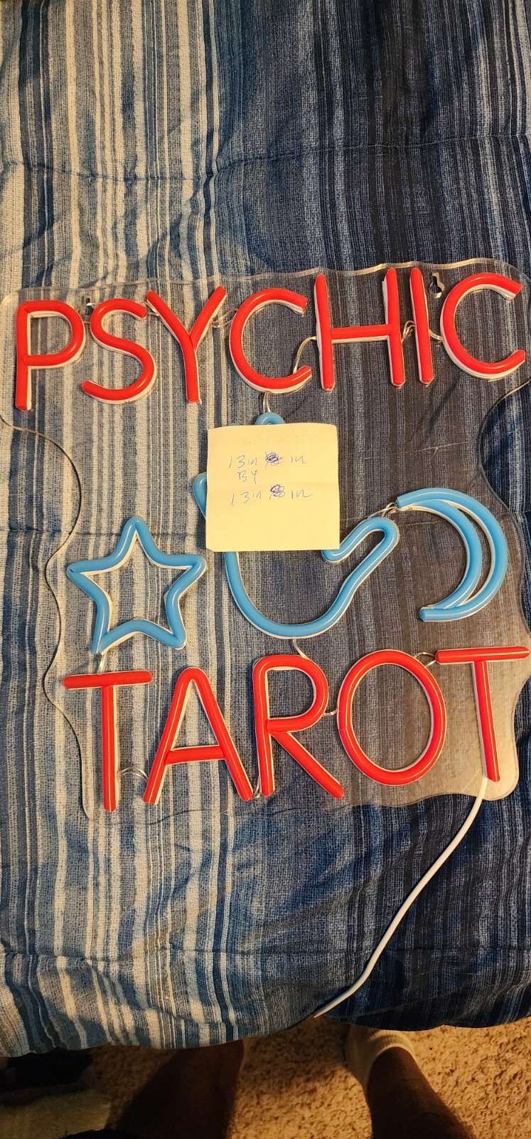 Tarot Reader Psychic LED Neon Sign 180088