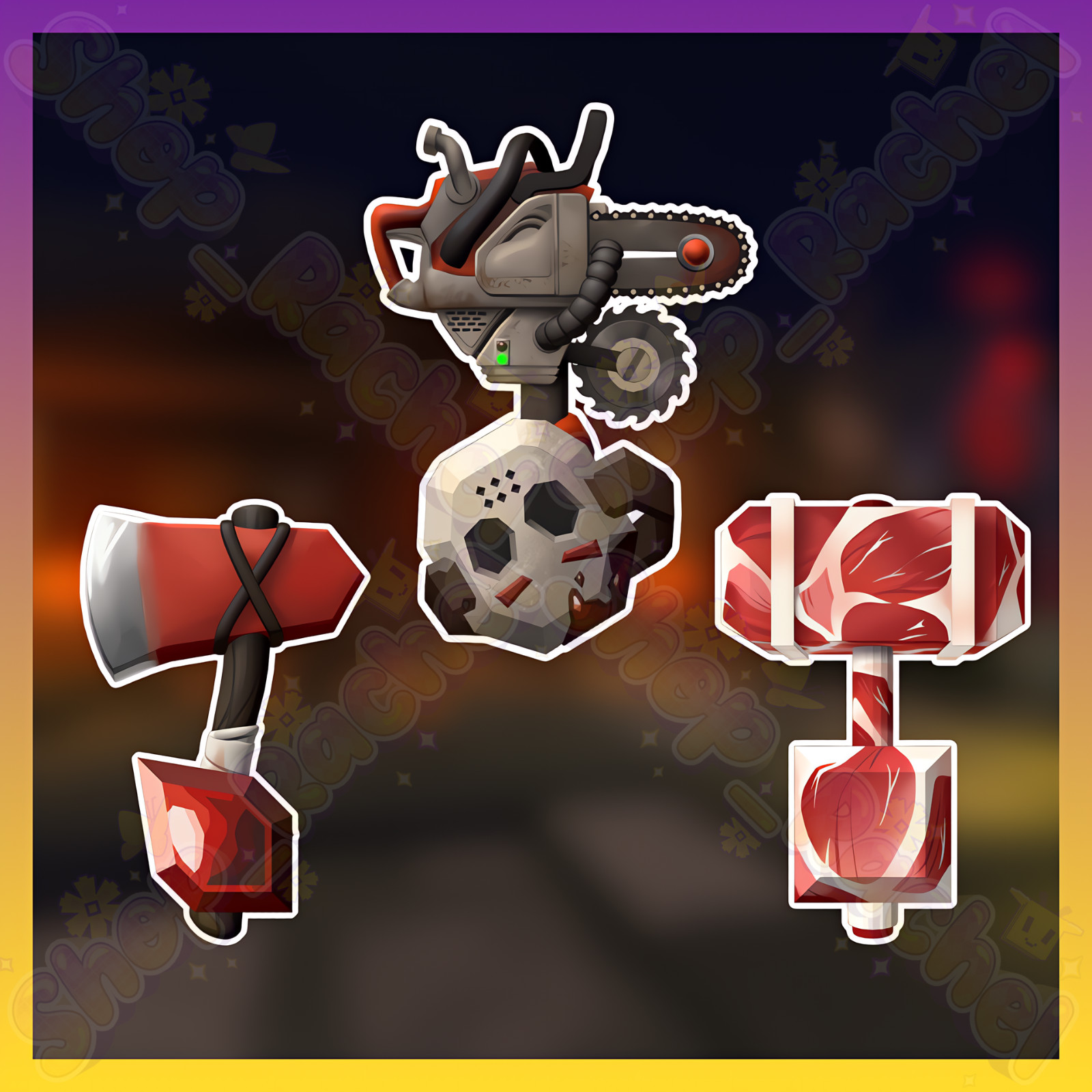 🪓 Psycho's Mania Bundle - Flee the Facility (FTF) 🪓