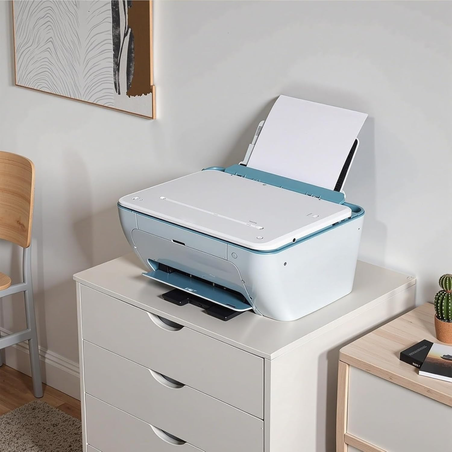 7 Drawer Mobile File Cabinet under Desk Storage Organization with Wheels Vertica