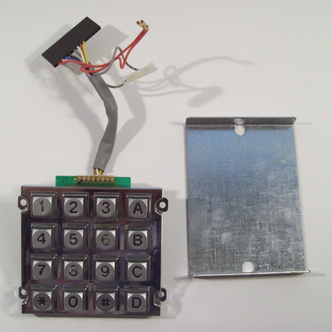 Jofemar Vision Vending Machine Metal Button Keypad & Harness, Tested