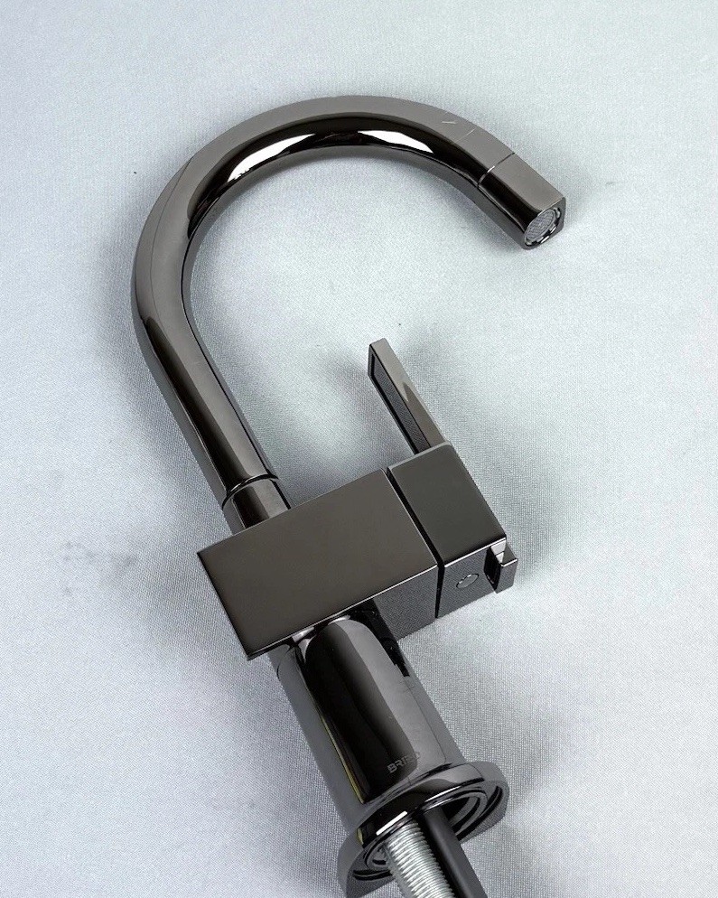 Brizo Frank Lloyd Wright Cold Water Dispenser Faucet in Brilliance Black Onyx