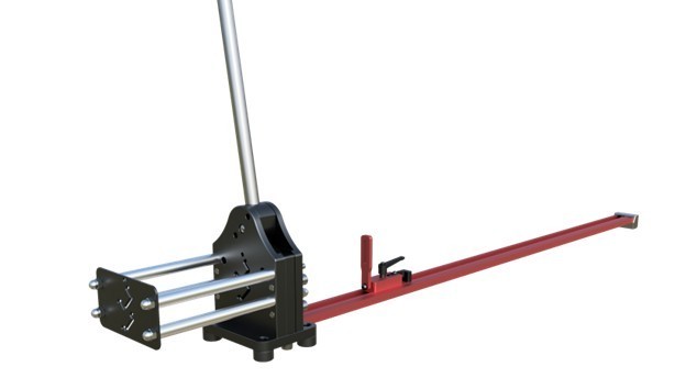 Rix Tools Dual Profile DIN Rail Cutter with Guide and Length Stop