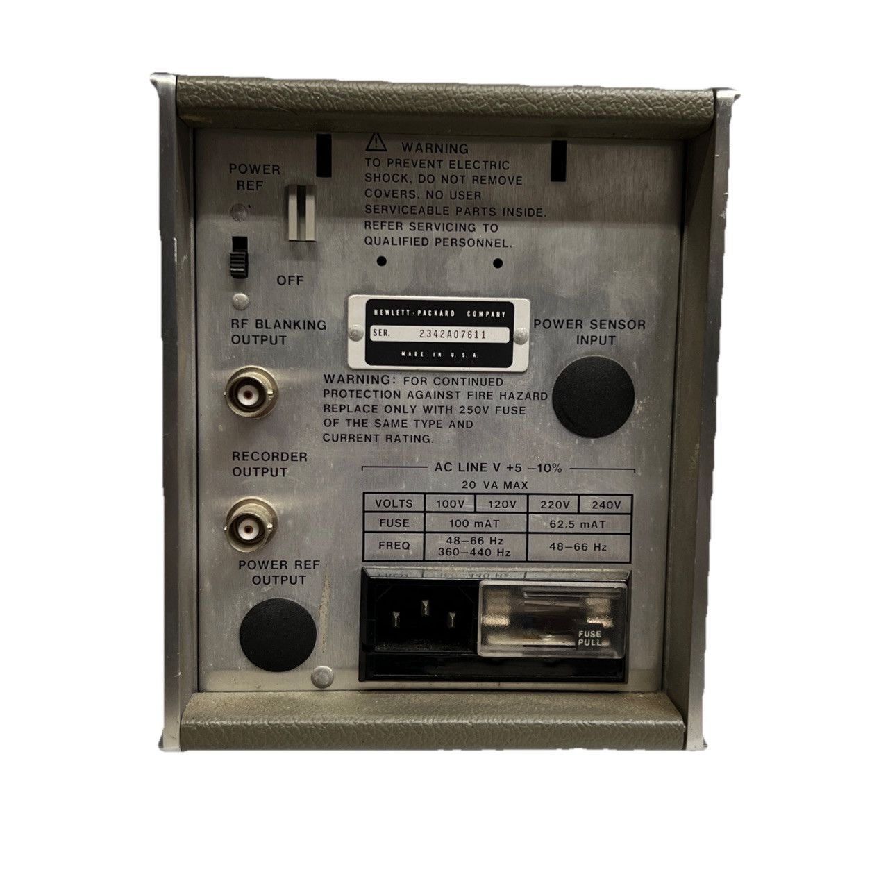 Hp 435B Power Meter