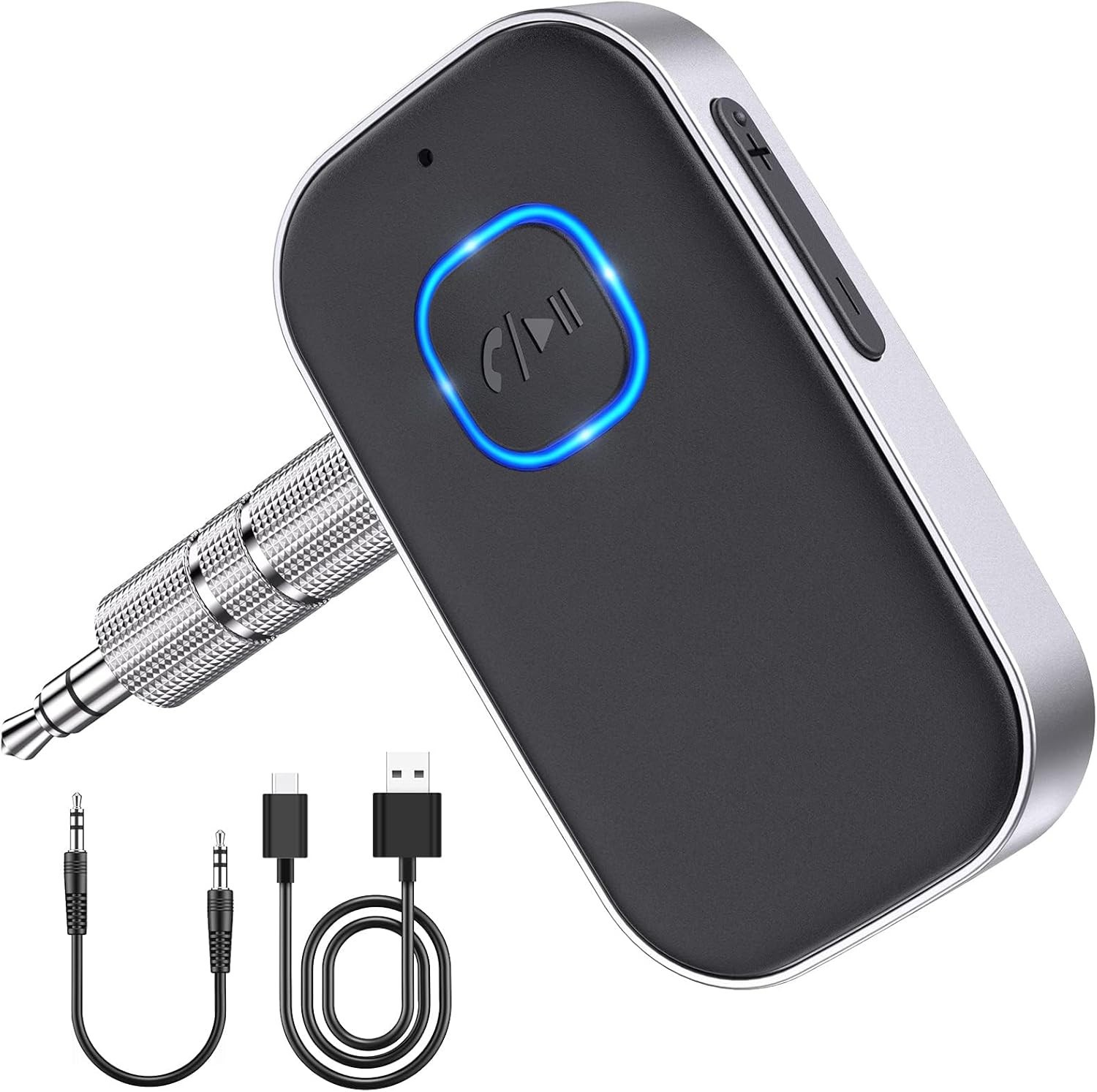 WOCBUY Bluetooth Car Adapter 3.5mm AUX Bluetooth Receiver NEW