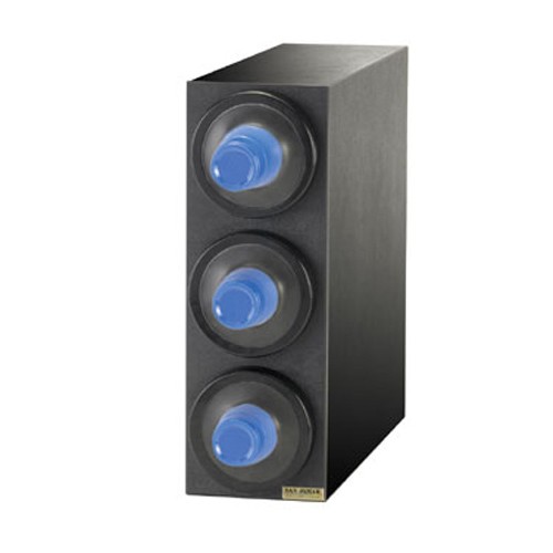 San Jamar SANC2903BK Dimension Triple Beverage Center Cabinet