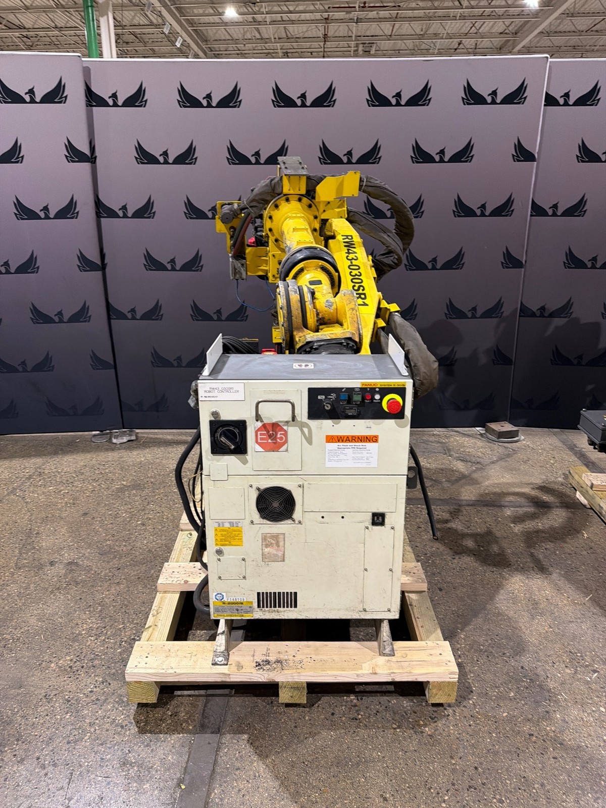 FANUC R-2000iB/210F Complete w/ R-30iB Controls USED