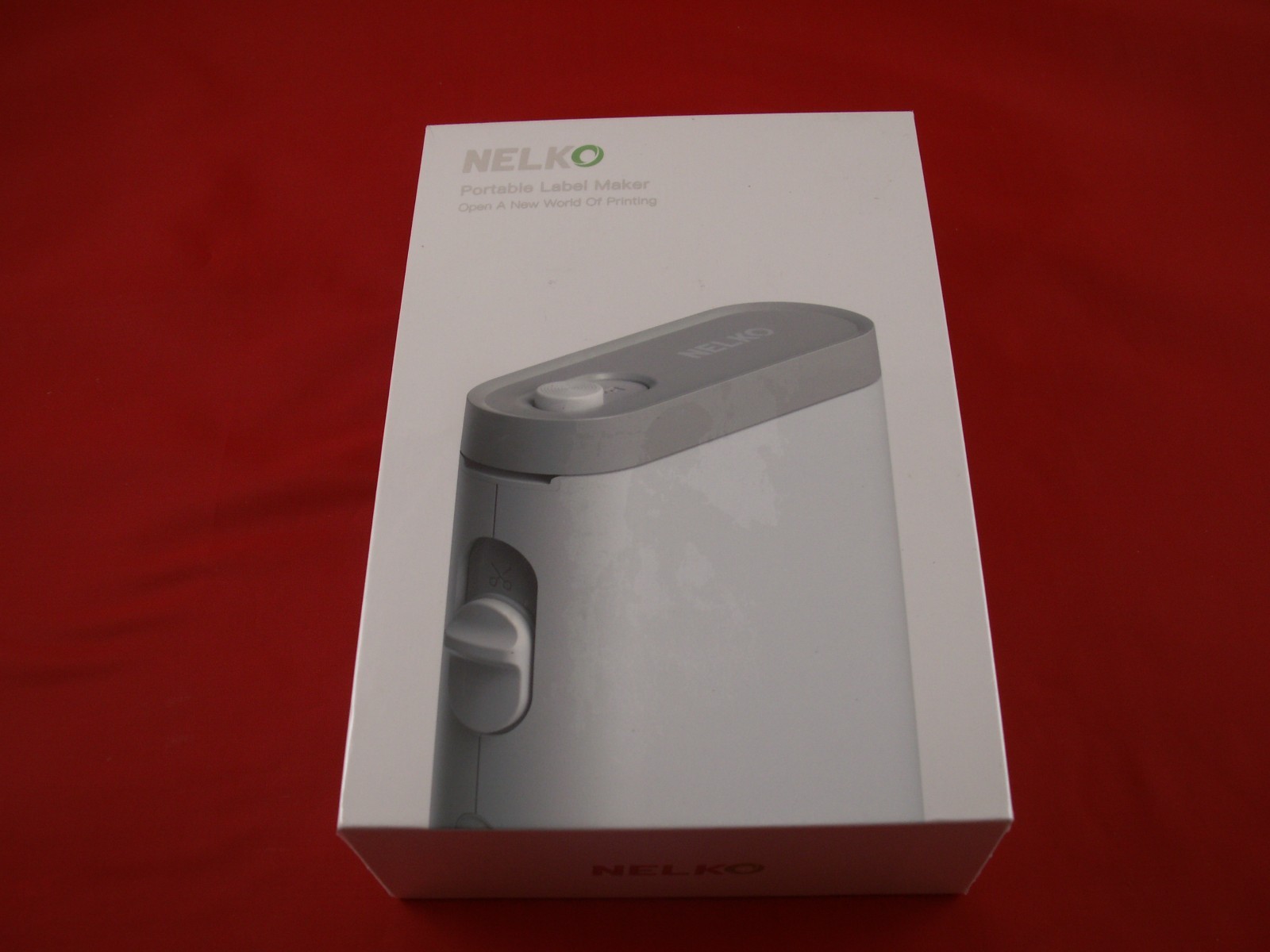 Nelko Label Maker Machine with Tape, P21 Bluetooth Label Printer, Wireless Mini
