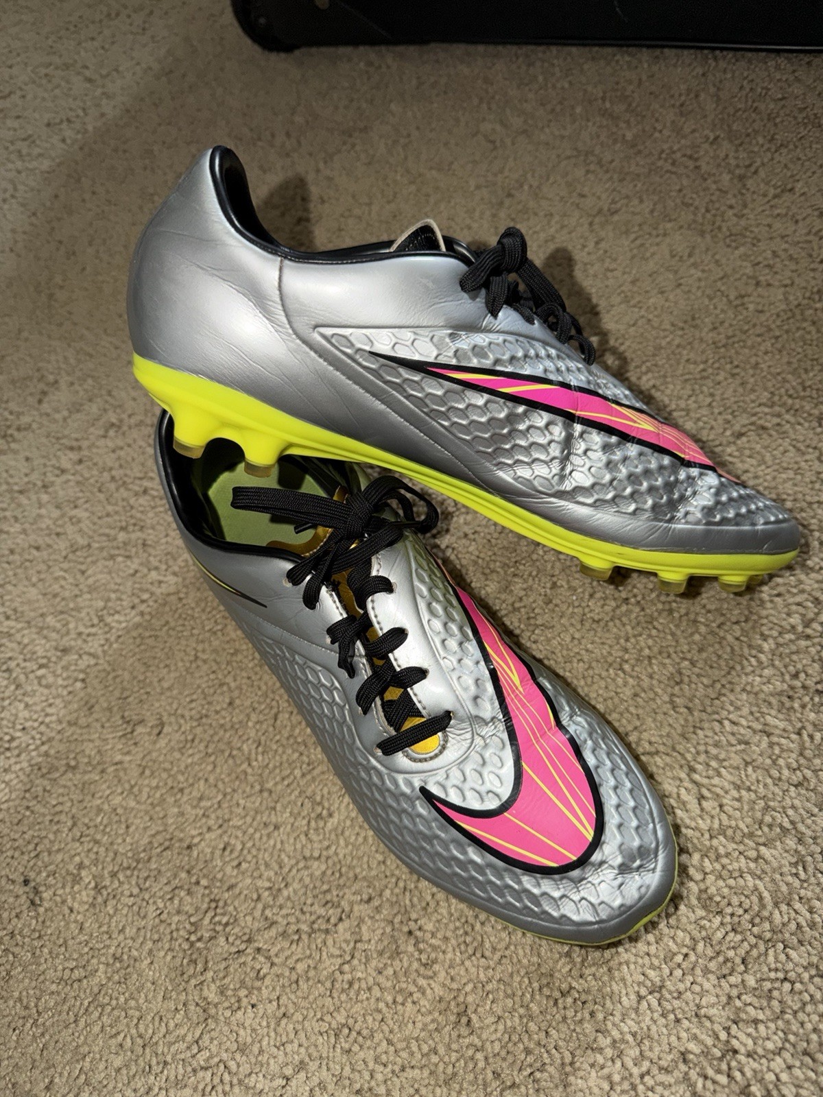 Nike Hypervenom Phelon ‘Liquid Diamond’ FG Men's Soccer Cleats Size 8.5