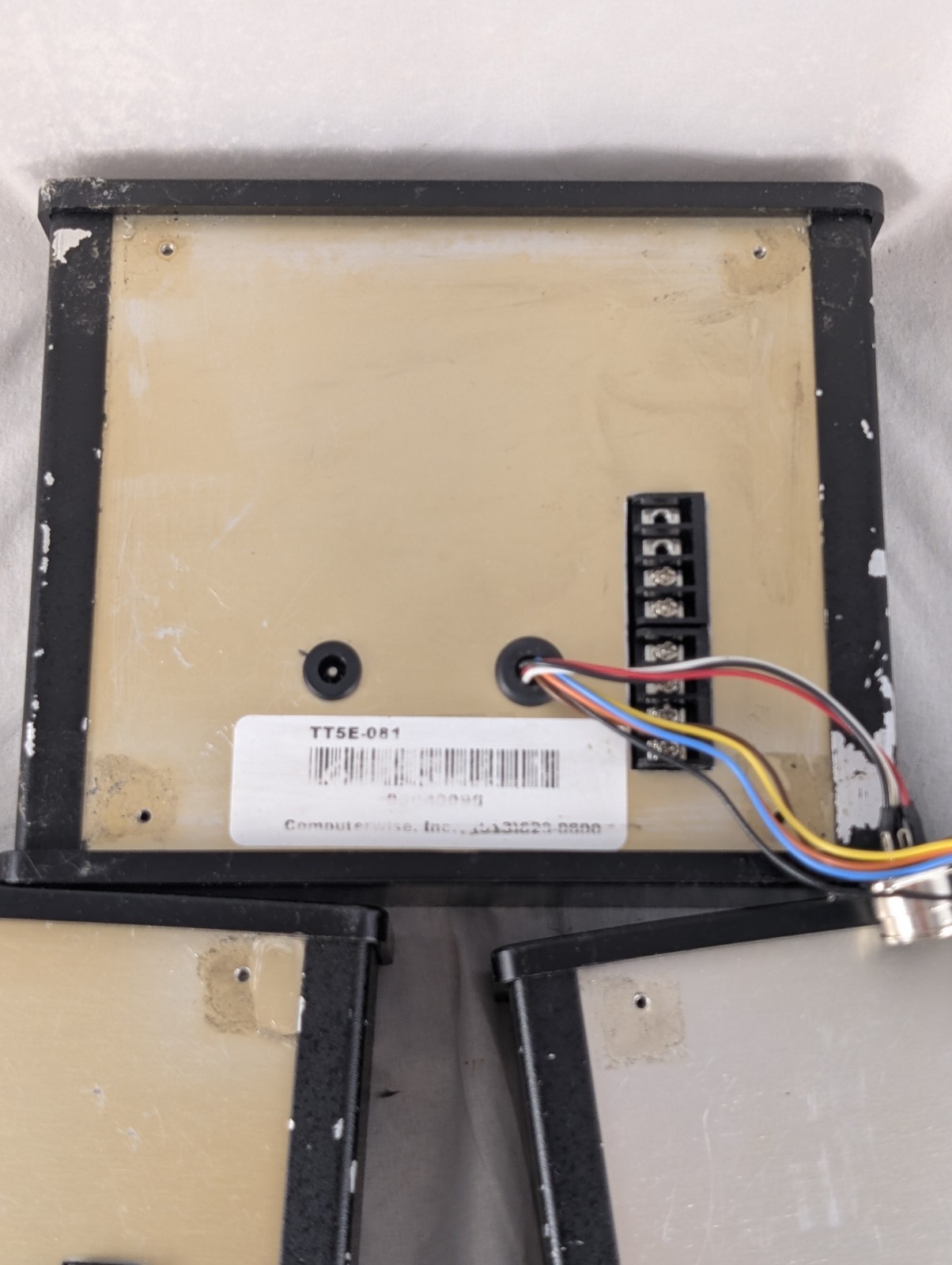 ComputerWise TT5E-081 Data Collection Terminal No Power Supply Untested