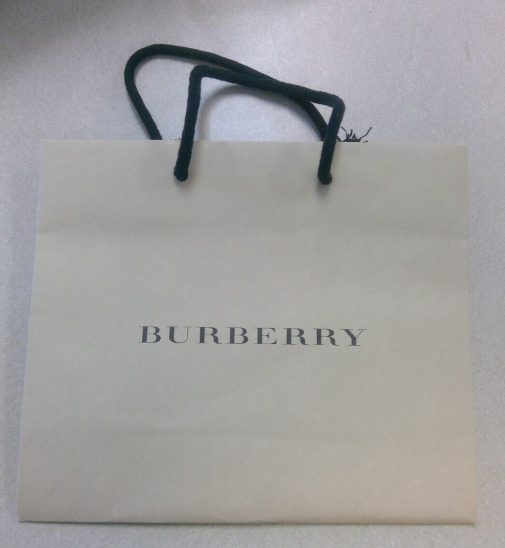 Burberry Giftbag Authentic 9"x8"