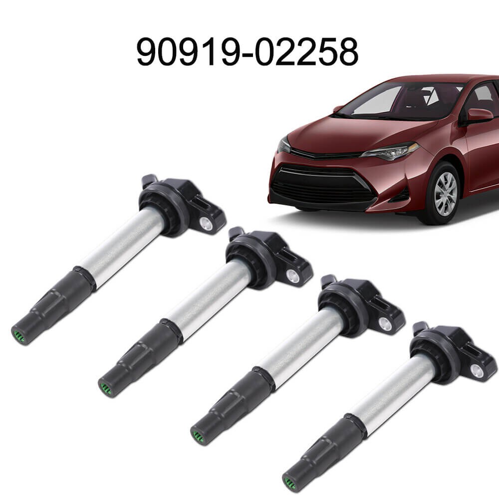 For Scion xD 2008-14 4 Cylinder 1.8L Ignition Coils Set Field Tested Reliable