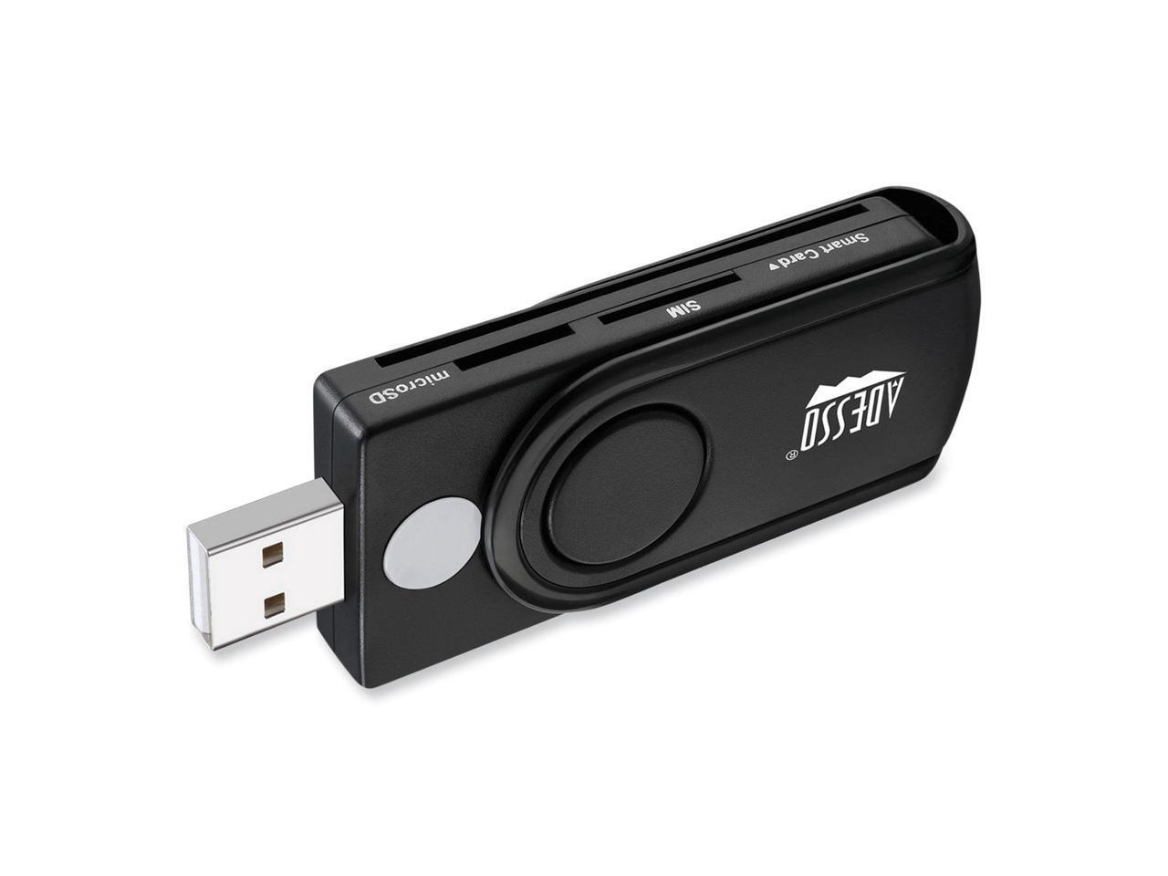 Adesso SCR-200 Smart Card Reader SCR200