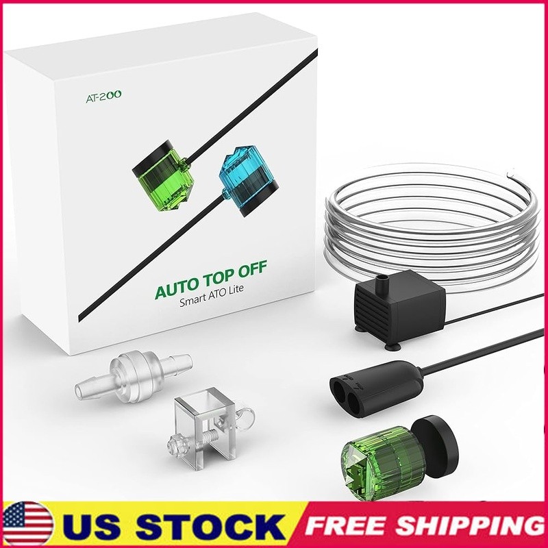 Auto Top Off System Aquariums Compact ATO Pump Easy Setup Freshwater Saltwater