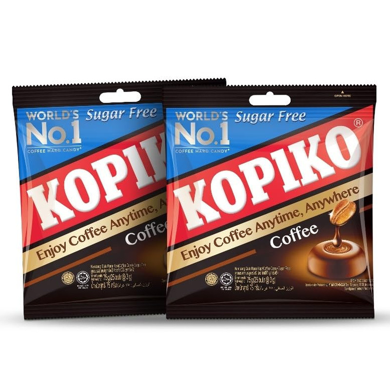 Sugar Free Coffee Candy – Bold-Tasty Hard Candy from Indonesia with Real Coffee