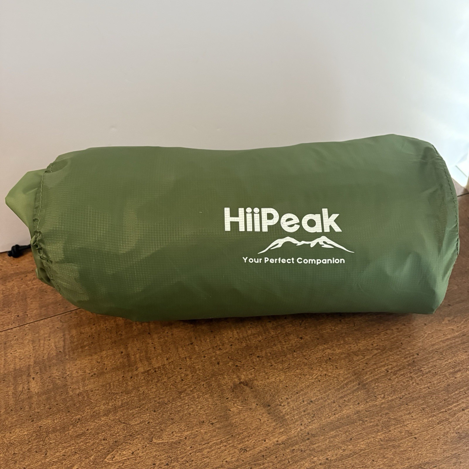 Hii Peak Pad Green Blow Up Dark Green Camping Air Mattress Comfort Backpacking