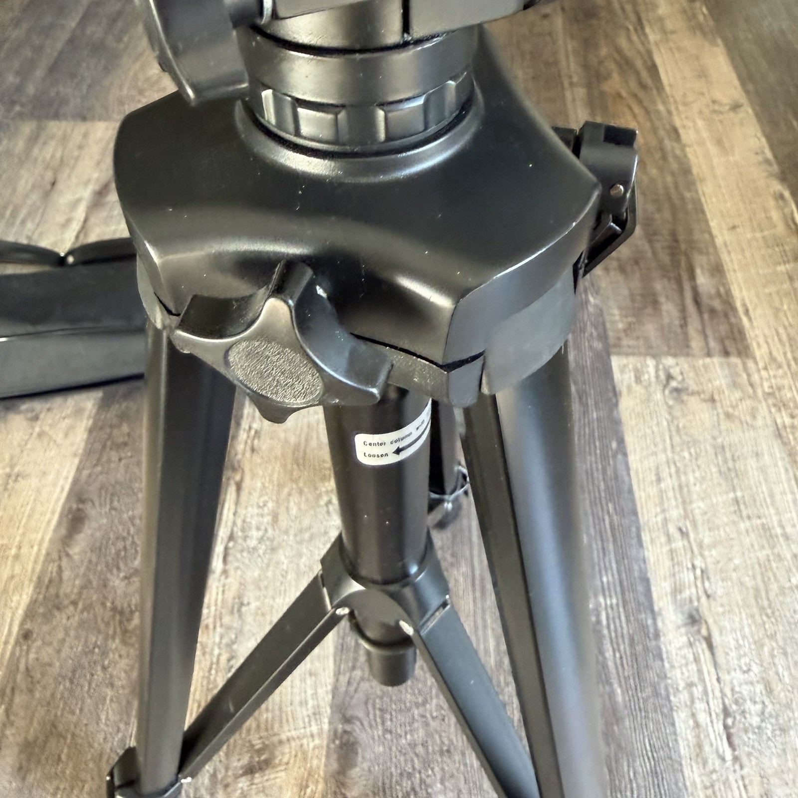 Sears Professional Camera Tripod 469 84044 Black Great Shape!