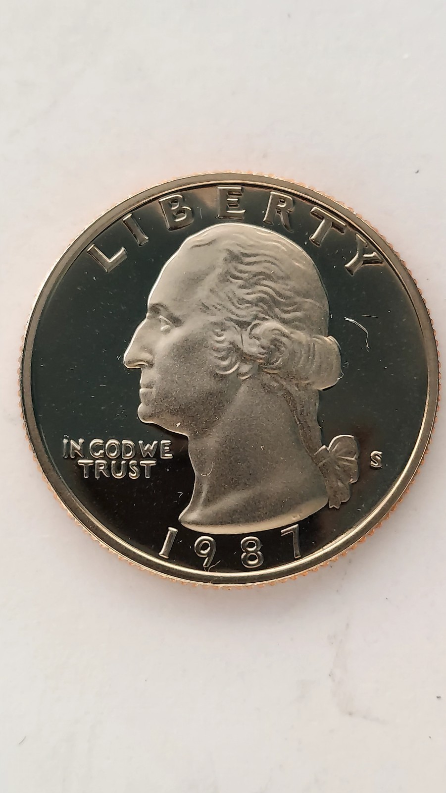 1987-S United States, Proof Washington Quarter (#2)