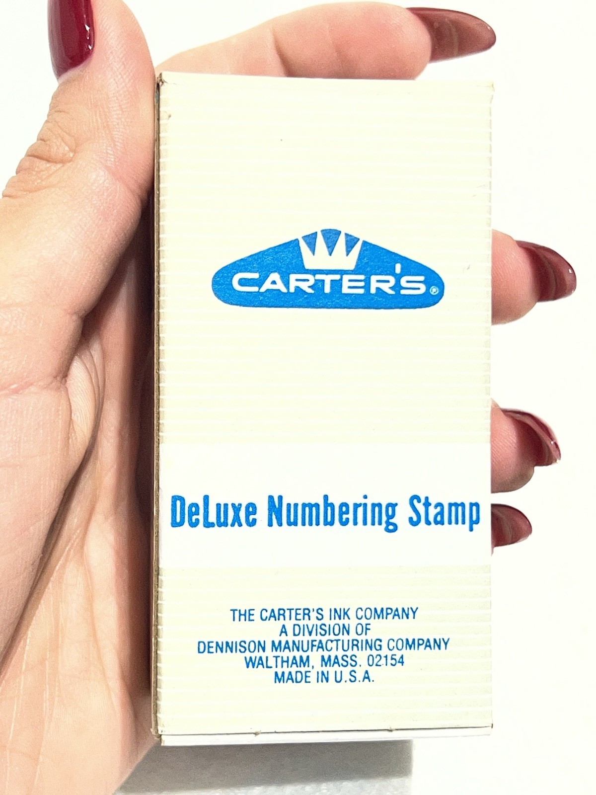 VintageCarter's Deluxe No. 2-4 Numbering Stamp, Model/MPN No. 2-4