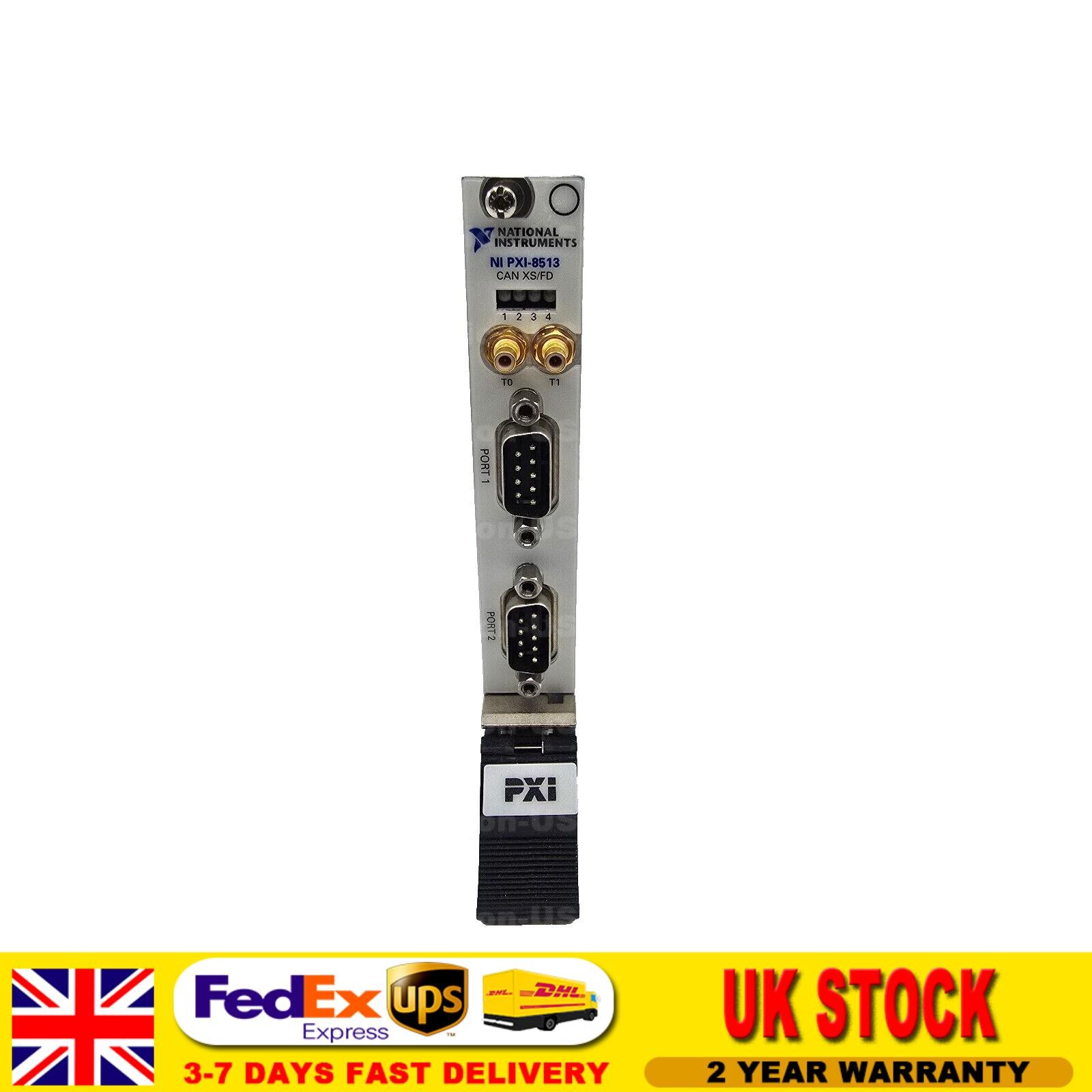US Free TAX NEW NI PXI-8513 PXI 8513 CAN/XS, XNET 2-Port.