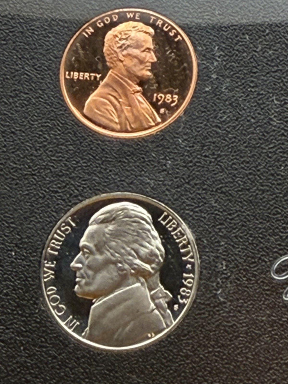 1983 S PROOF Set in Original Box US Mint (5 Coin Set)