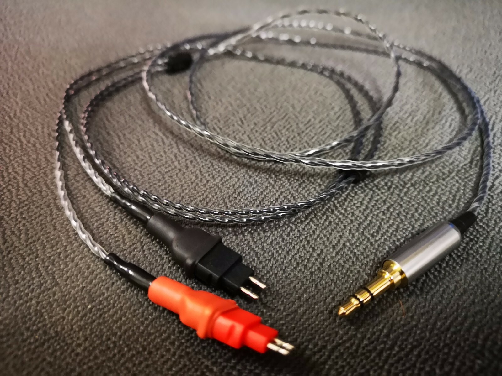 1.2Meter  occ silver Cable For Sennheiser HD600 HD650 Headphone High Grade