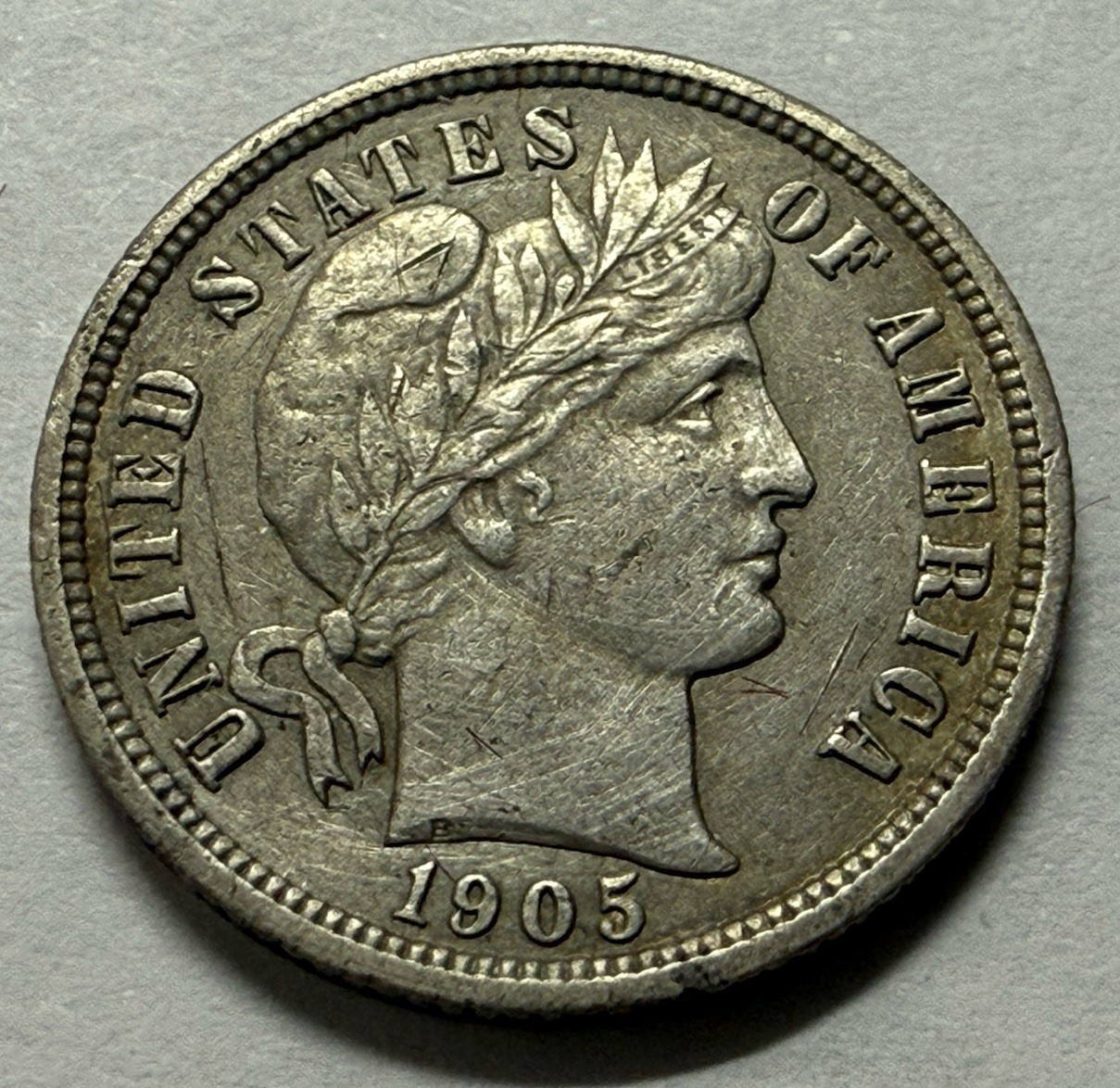 1905 O BARBER DIME SILVER U.S. COIN * GET WHAT U C * SHIPS FREE