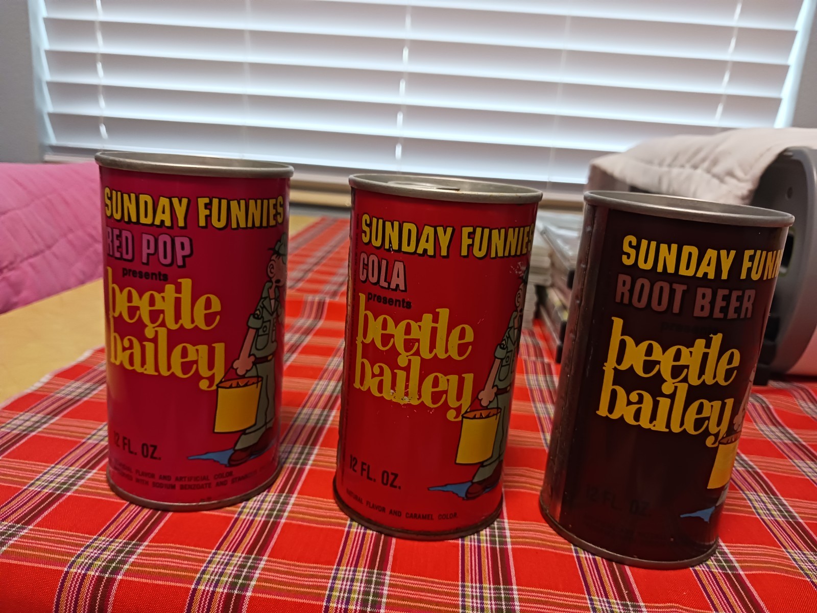 Sunday Funnies Can. Read Description.