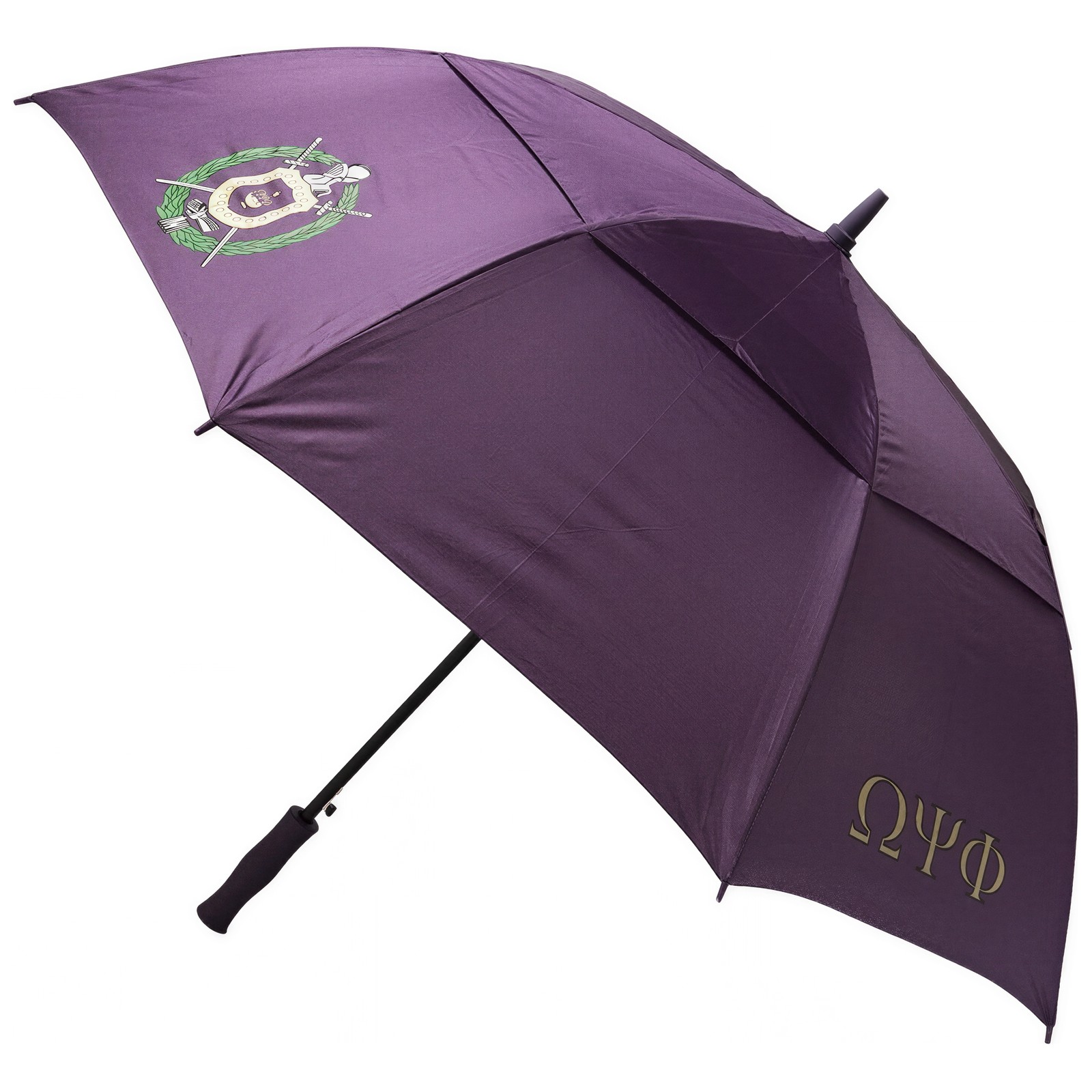 Omega Psi Phi Large Classic Umbrella [Purple - 27"]