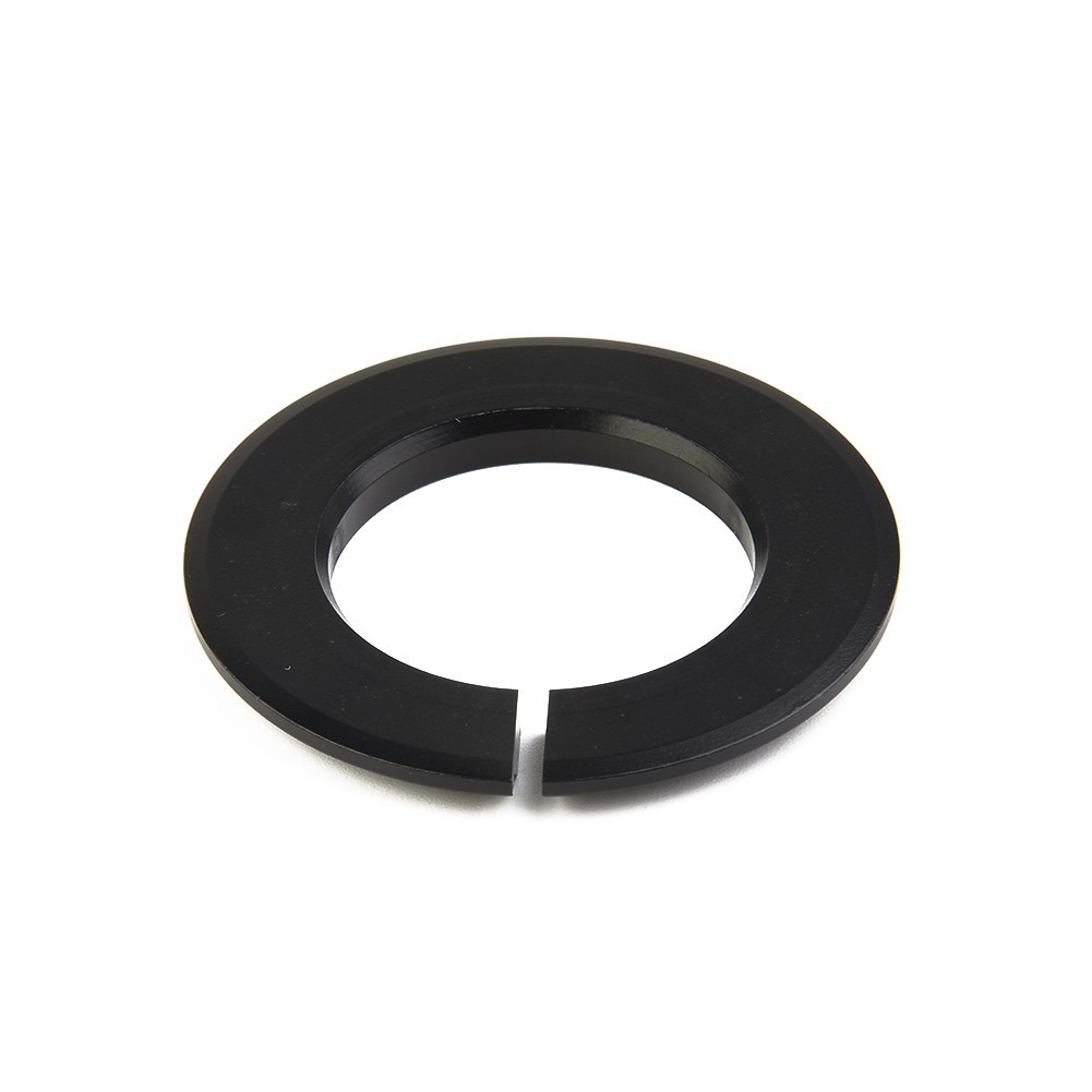Black Fork Adapter Ring 50.5x29.9mm Tapered Steerer Replacement