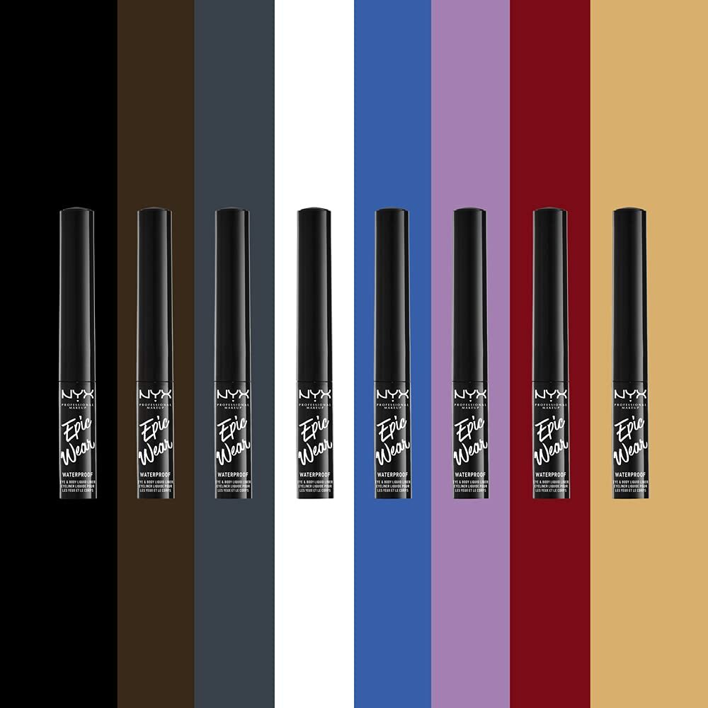 NYX Epic Wear Waterproof Eye & Body Liquid Liner, You Choose