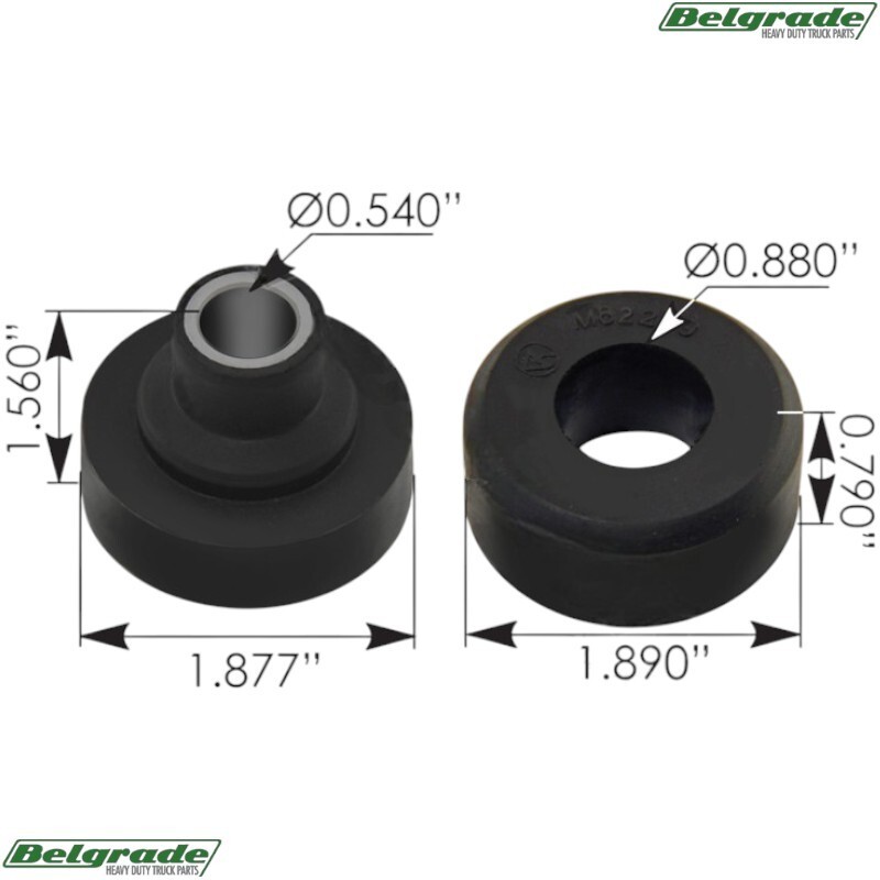 M62259 Cabin Insulator Bushing Mack 20QL231P4 20QL259A 20QL289M