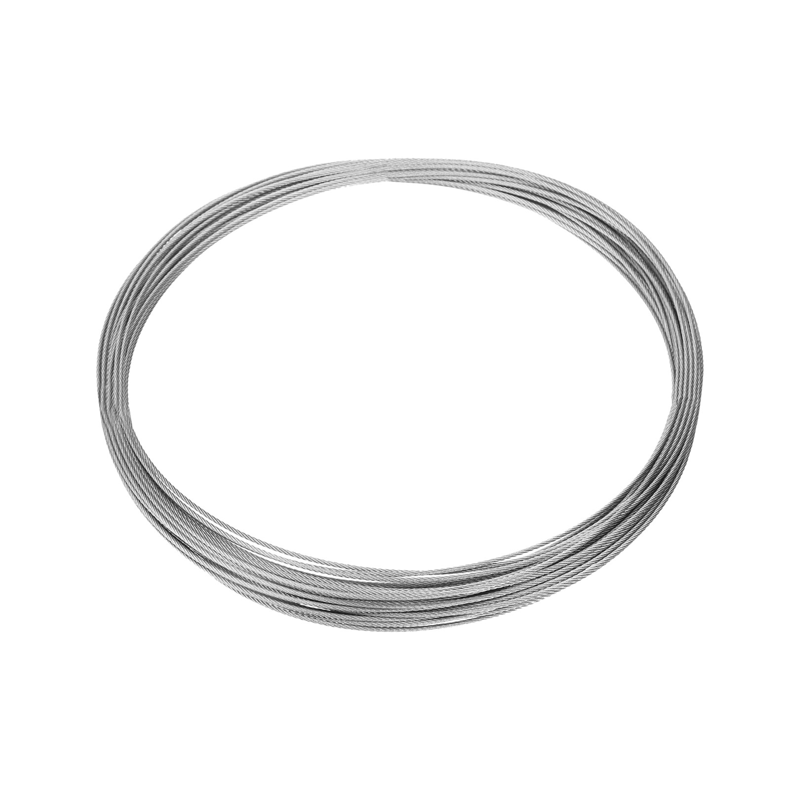 1/16" (1.5mm) 50ft (16m) 304 Stainless Steel Cable Wire Rope 7 x 7 Strands
