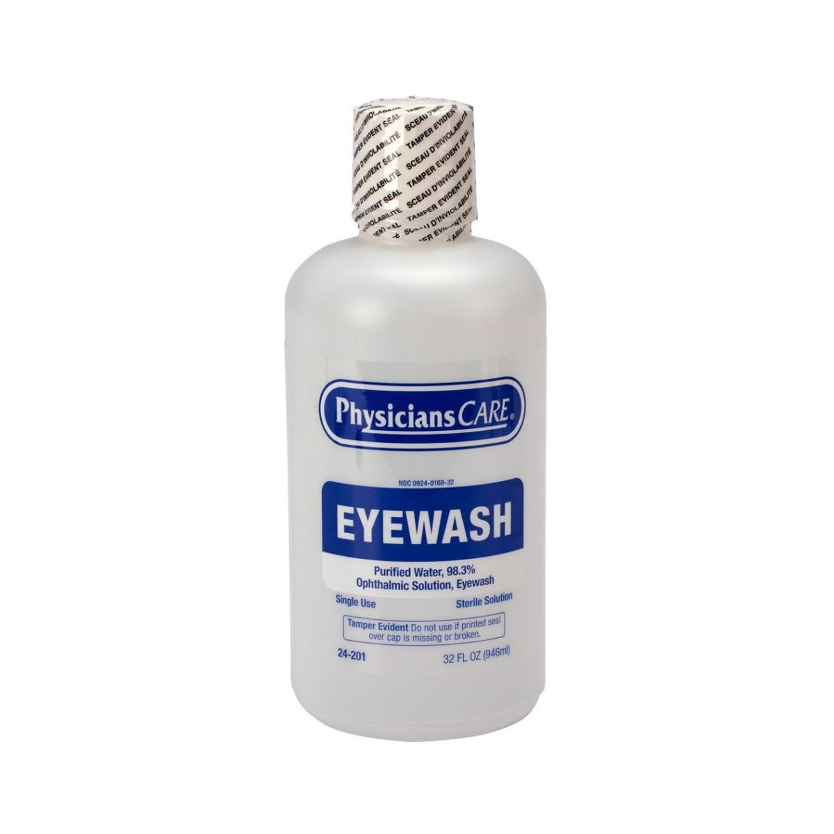 Eye Wash Solution, Sterile Isotonic Buffered Solution for Flushing & Irrigati...