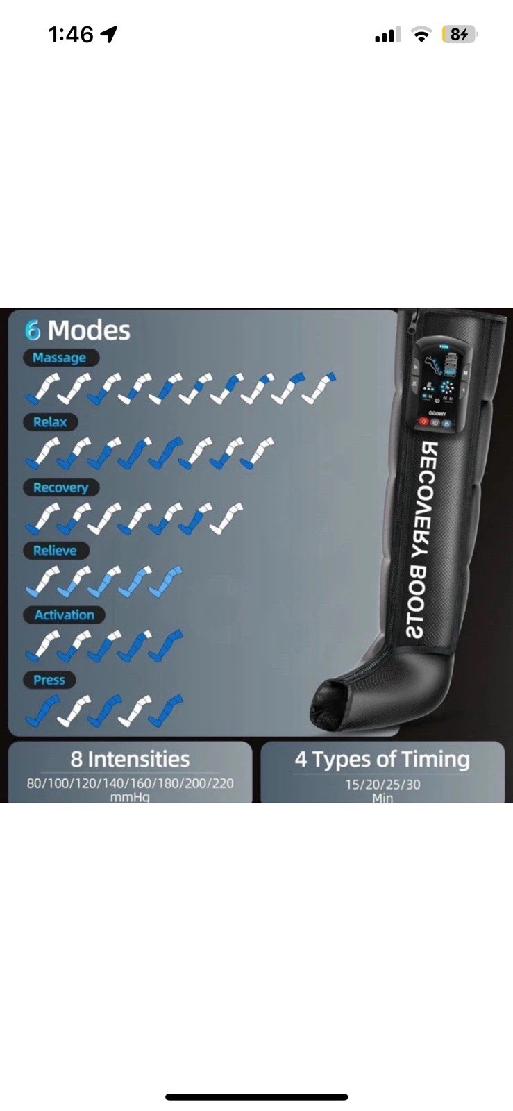 Yinggg Compression Recovery Boots.