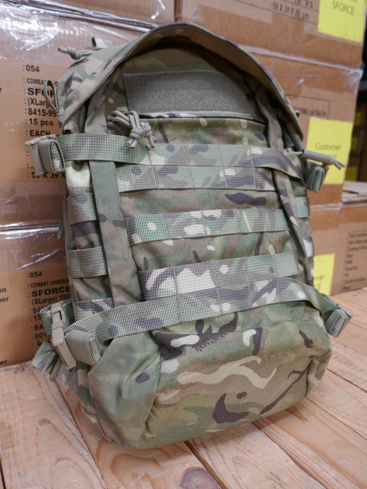 Virtus 17 Litre Assault Pack Army Issue Daysack - MTP Camo Pattern