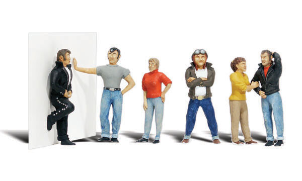 Woodland Scenics ~ N Scale People ~ Rebels ~ A2136