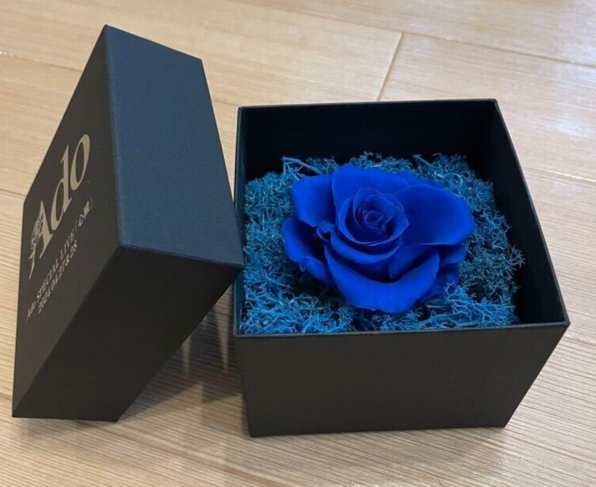 Ado Blue Rose Preserved Flower SPECIAL LIVE 2024 Heart VIP Seats Limited NEW