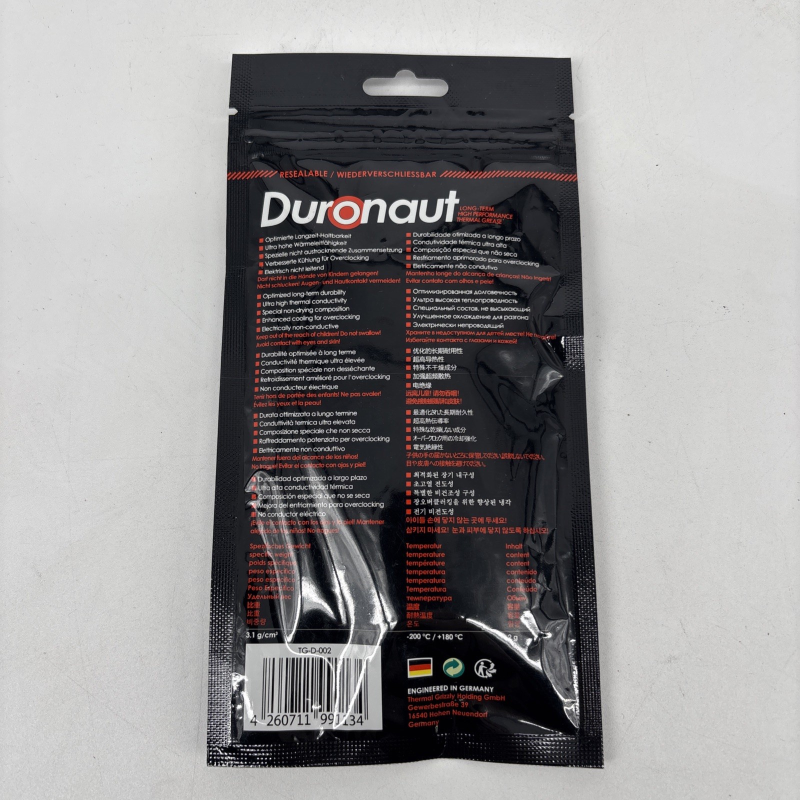 Thermal Duronaut Enhanced Durability & High Performance Thermal Paste (2 g/ 6 g)