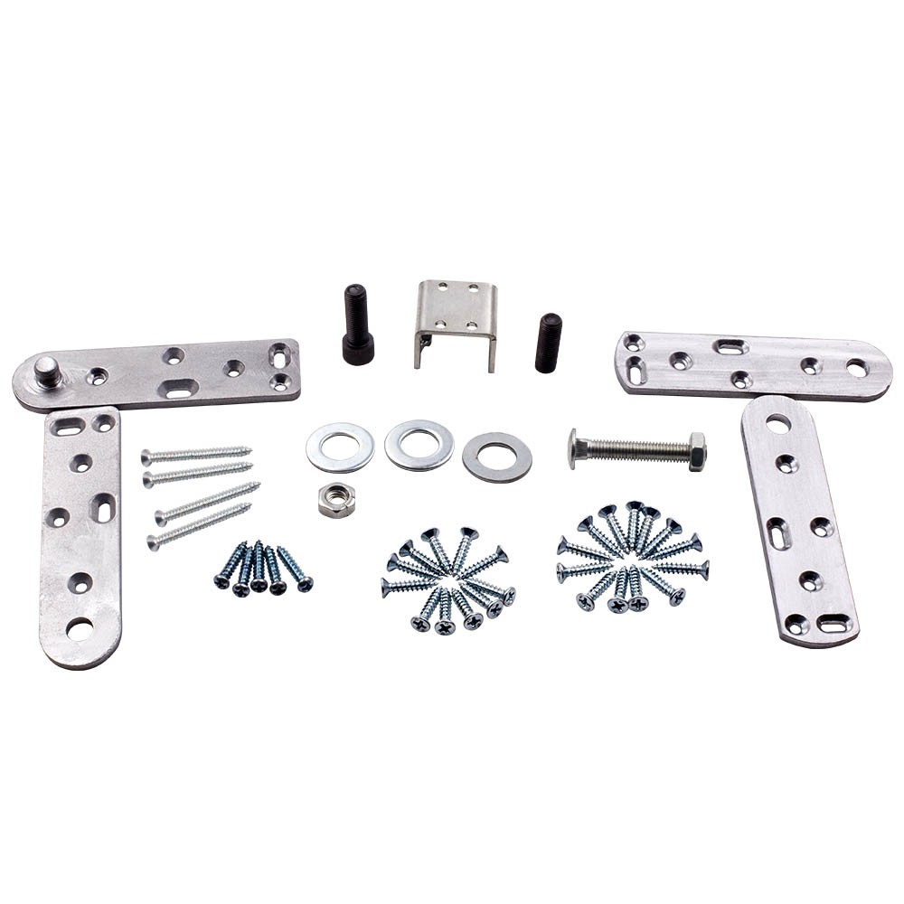 1PC Heavy-Duty  Quality Hidden Bookcase Bookshelf Door Pivot Hinge Kit