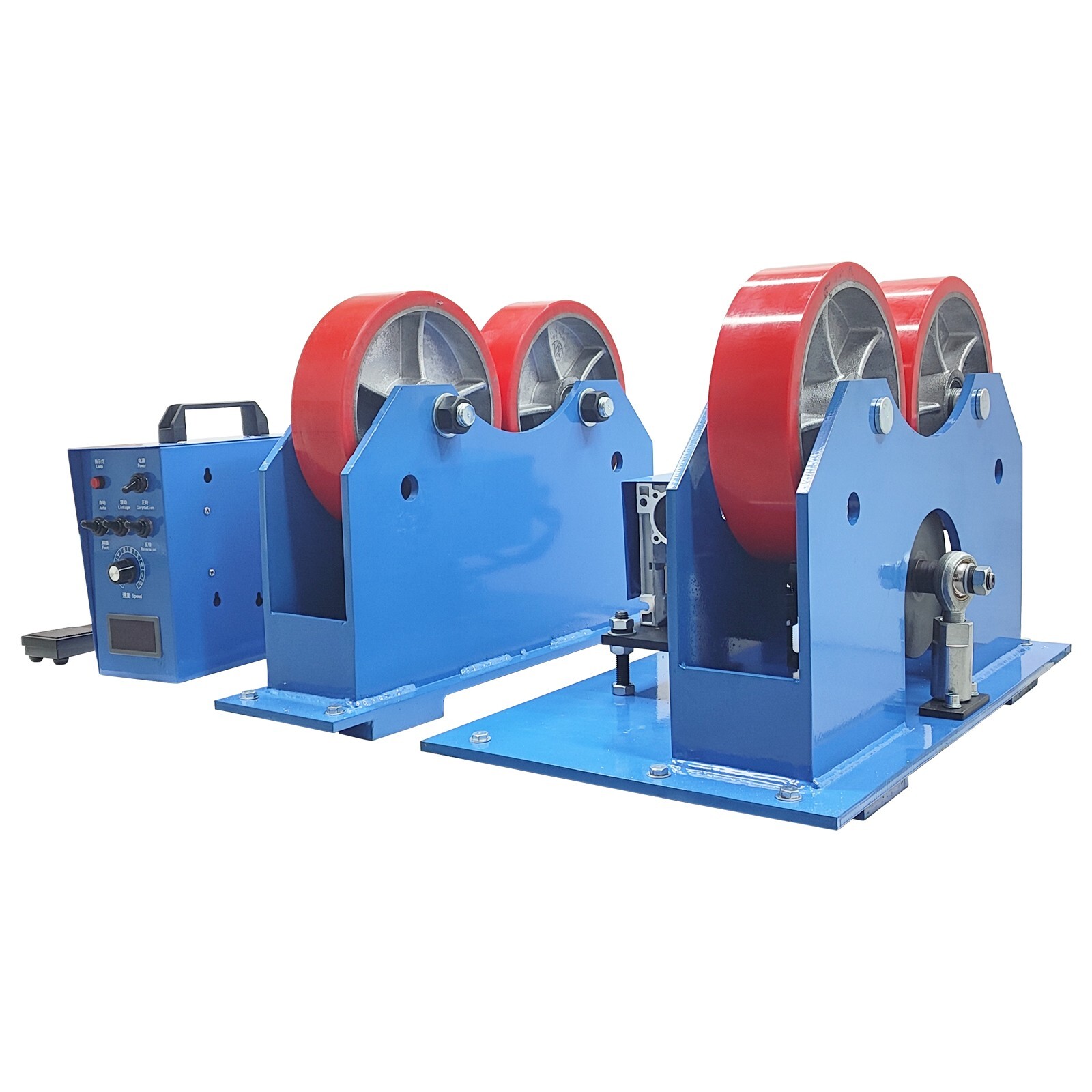 110V 2Ton Digital Display Welding Roller Rack Welding Benches Positioner