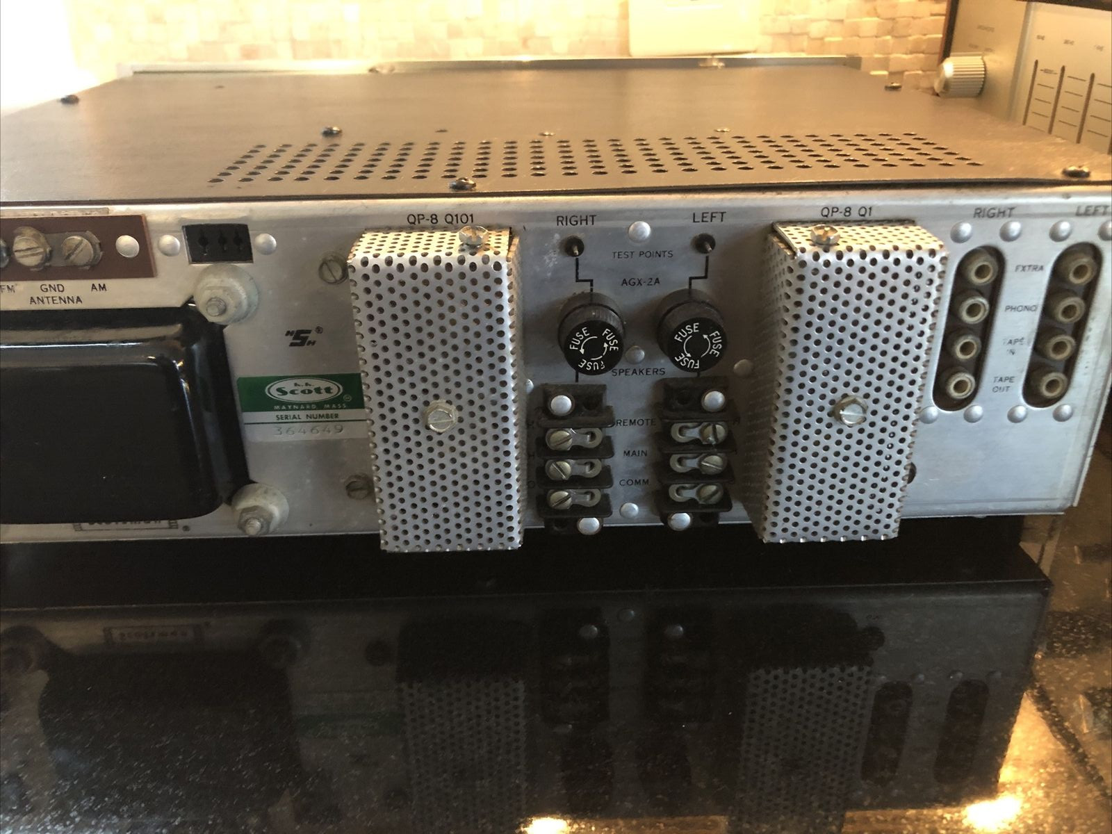 Scott Stereomaster 382 AM/FM Solid State Stereo Tuner Amplifier