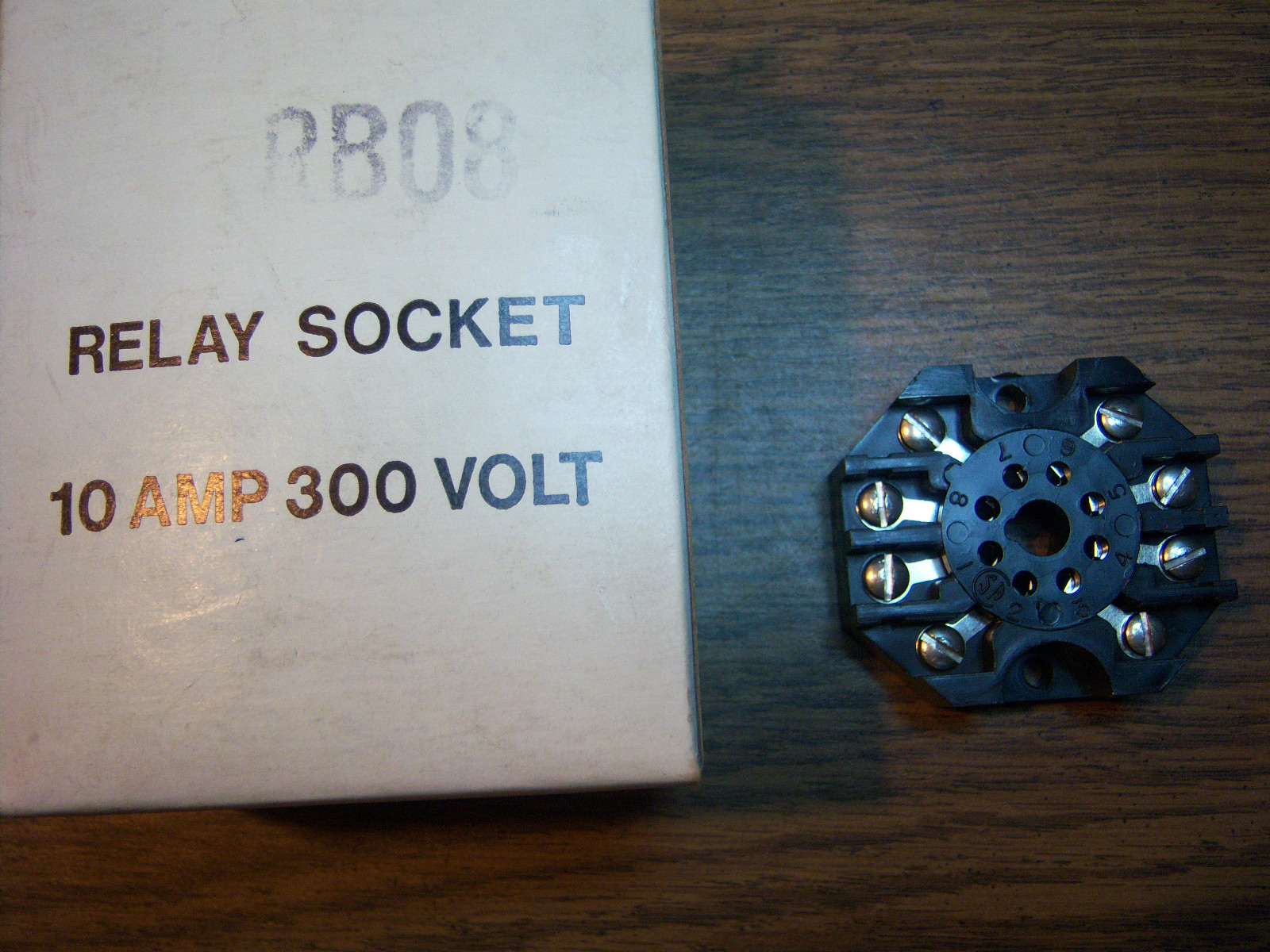 NEW CUSTOM CONNECTOR 8 PIN RELAY SOCKET RBO8