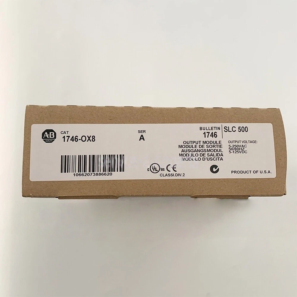 1PCS Brand New Allen-Bradley 1746-OX8 Ser A Module 1746-OX8 Deliver quickly