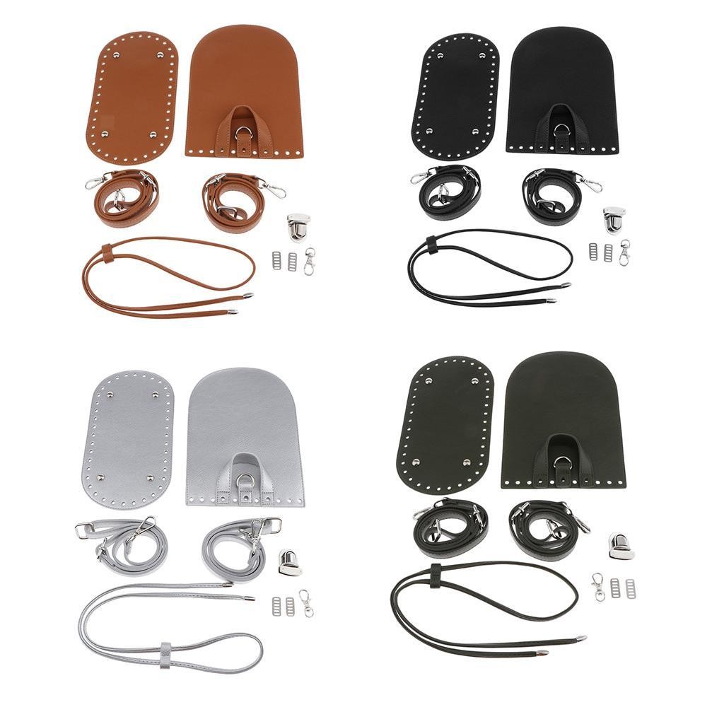 Assorted DIY PU Leather  Backpack Making Set Weave