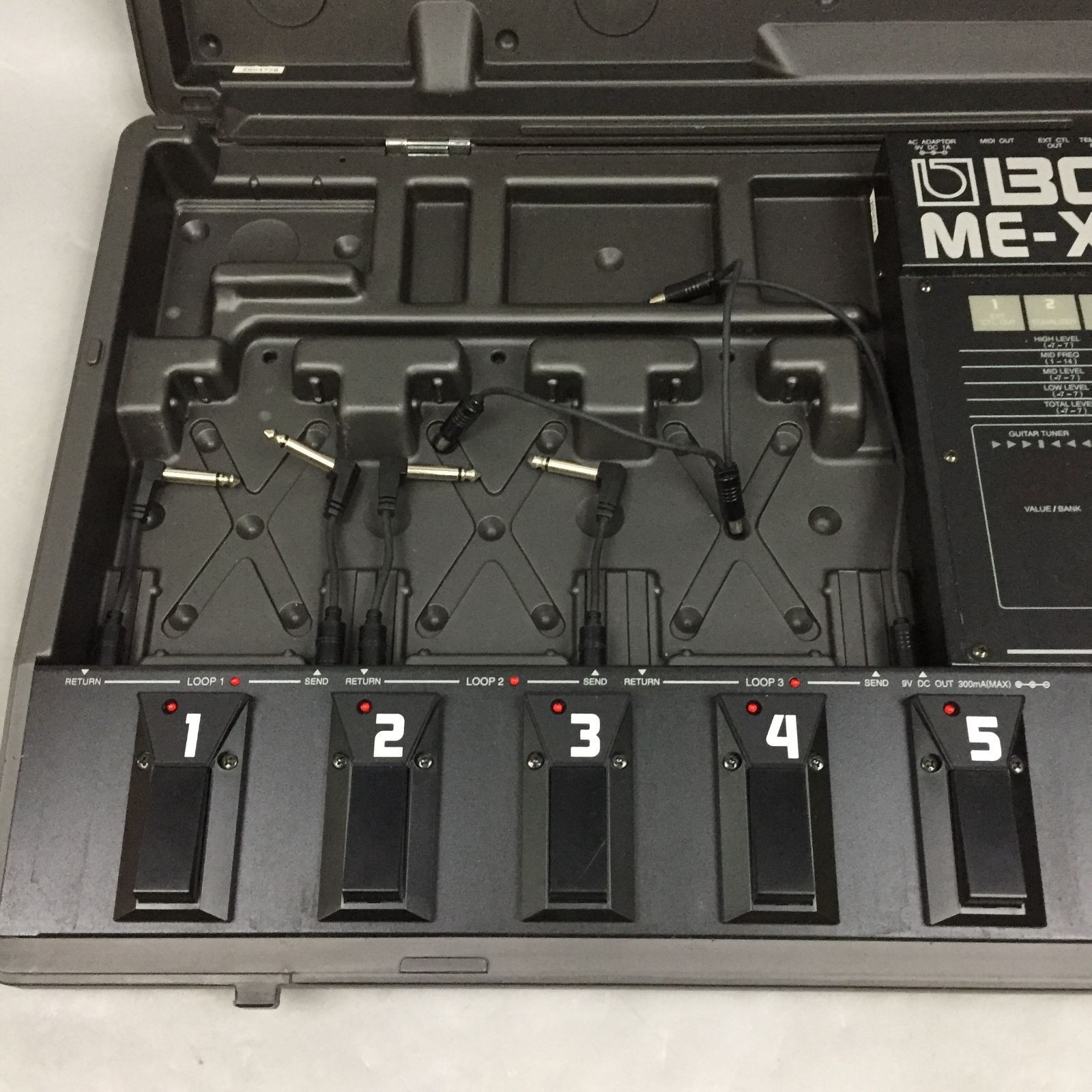 BOSS ME-X Expandable Multiple Effects Case Adapter Used