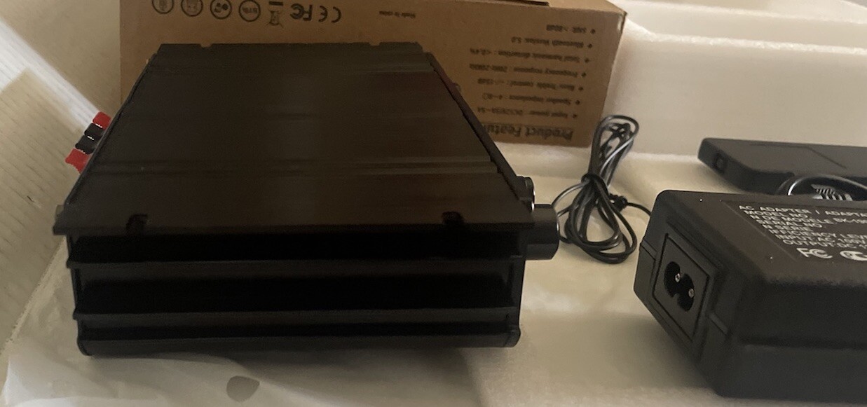 Digital Audio Player Output Amplifier