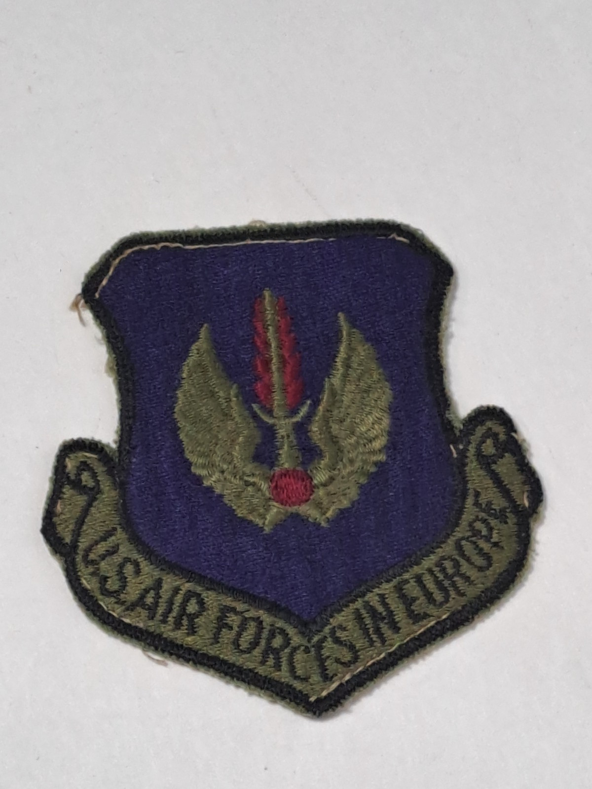 US Air Force US Air Forces In Europe Patch USAFE USAF Euro Embroidered Shield