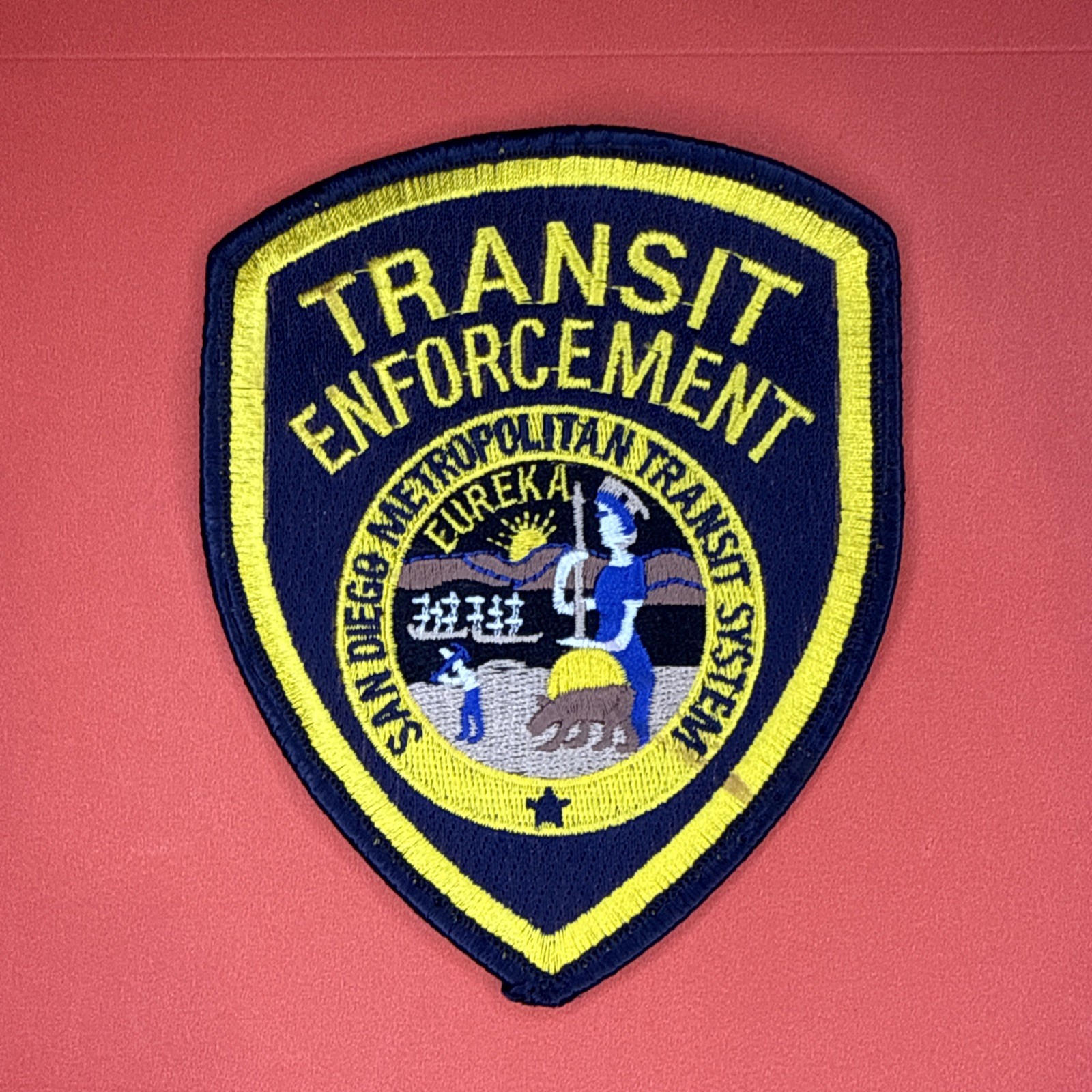 San Diego County California Metro Security Police Patch